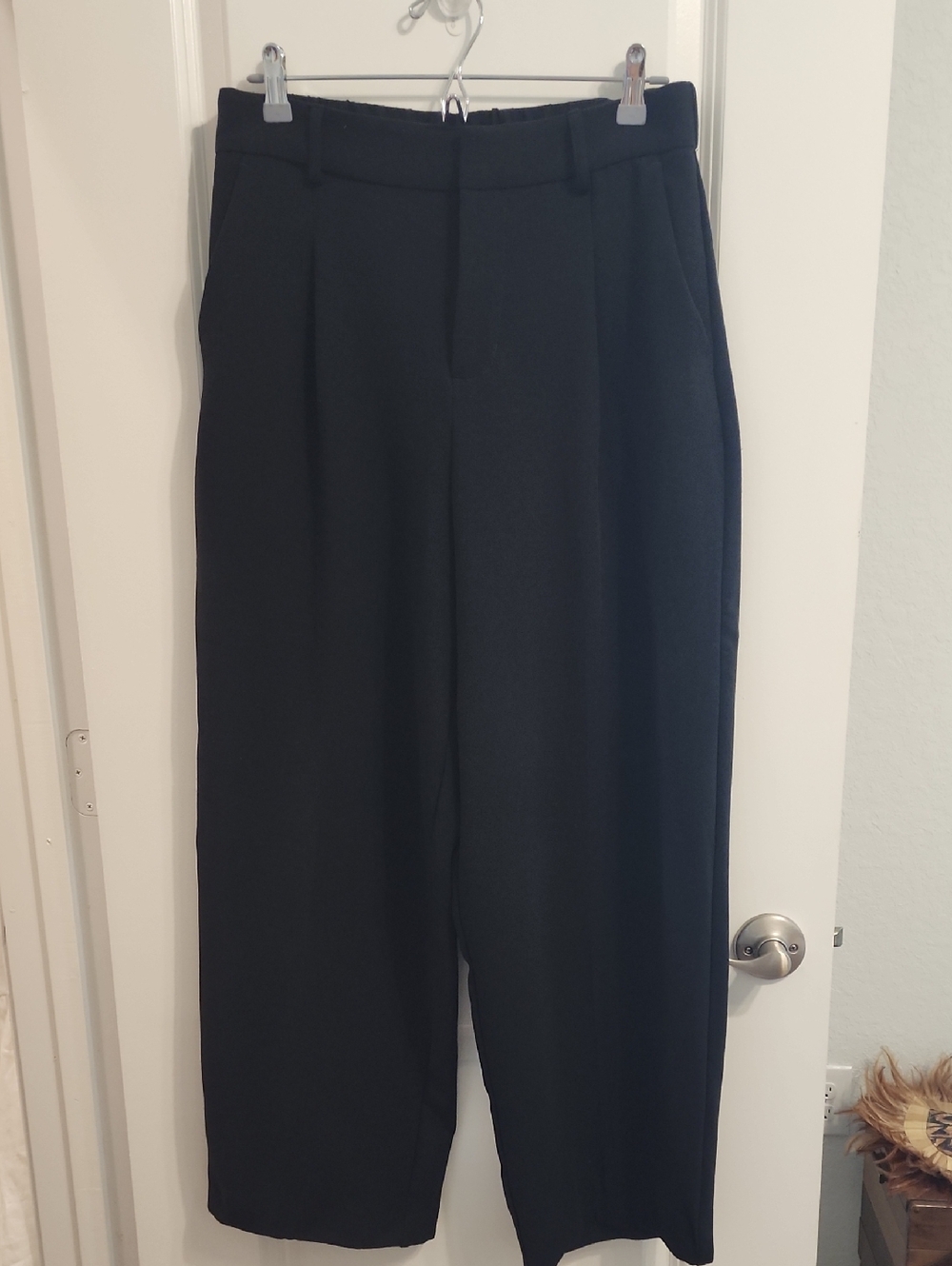 a new day Black Wide-Leg Women's Trousers 8